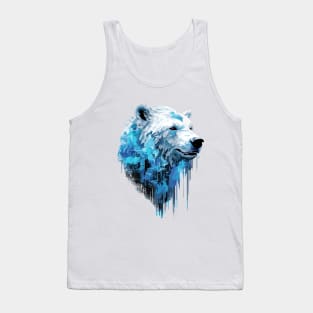 Polar Bear Animal World Predator Wild Nature Wilderness Tank Top